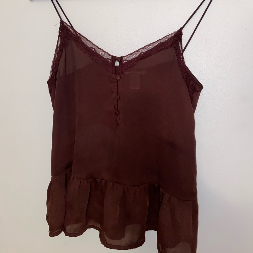 H&M Purple Laced Cami